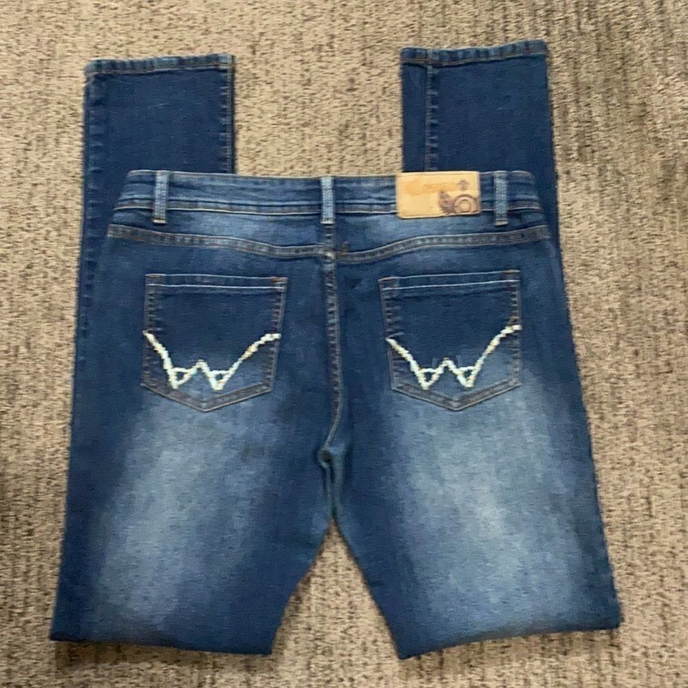 COSMO Skinny Medium Wash Jeans size 9/10 - Picture 5 of 11